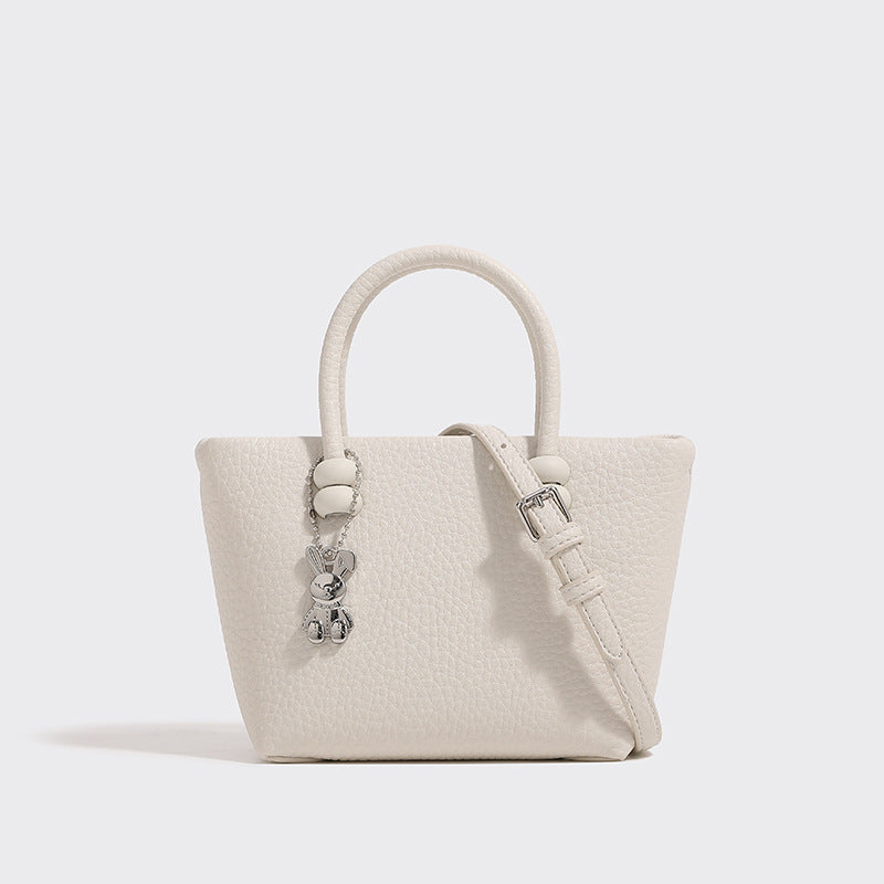 2023 new summer style fashionable and versatile Korean version of the trendy women's bag, simple bag with vegetable basket, one-shoulder cross-body
