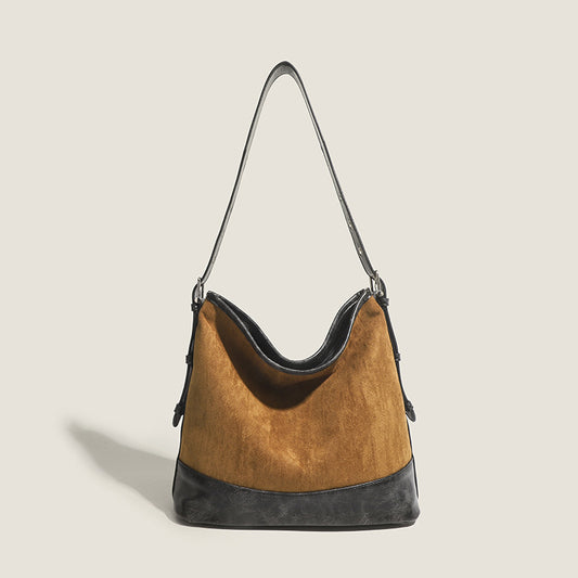 This yearâs popular armpit bags for women 2023 winter new soft leather high-end fashionable one-shoulder cross-body small bags