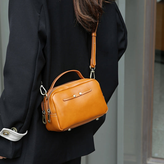 Bags for women new style 2023 niche womenâs crossbody bags womenâs mini bags versatile genuine leather shoulder summer small square bag