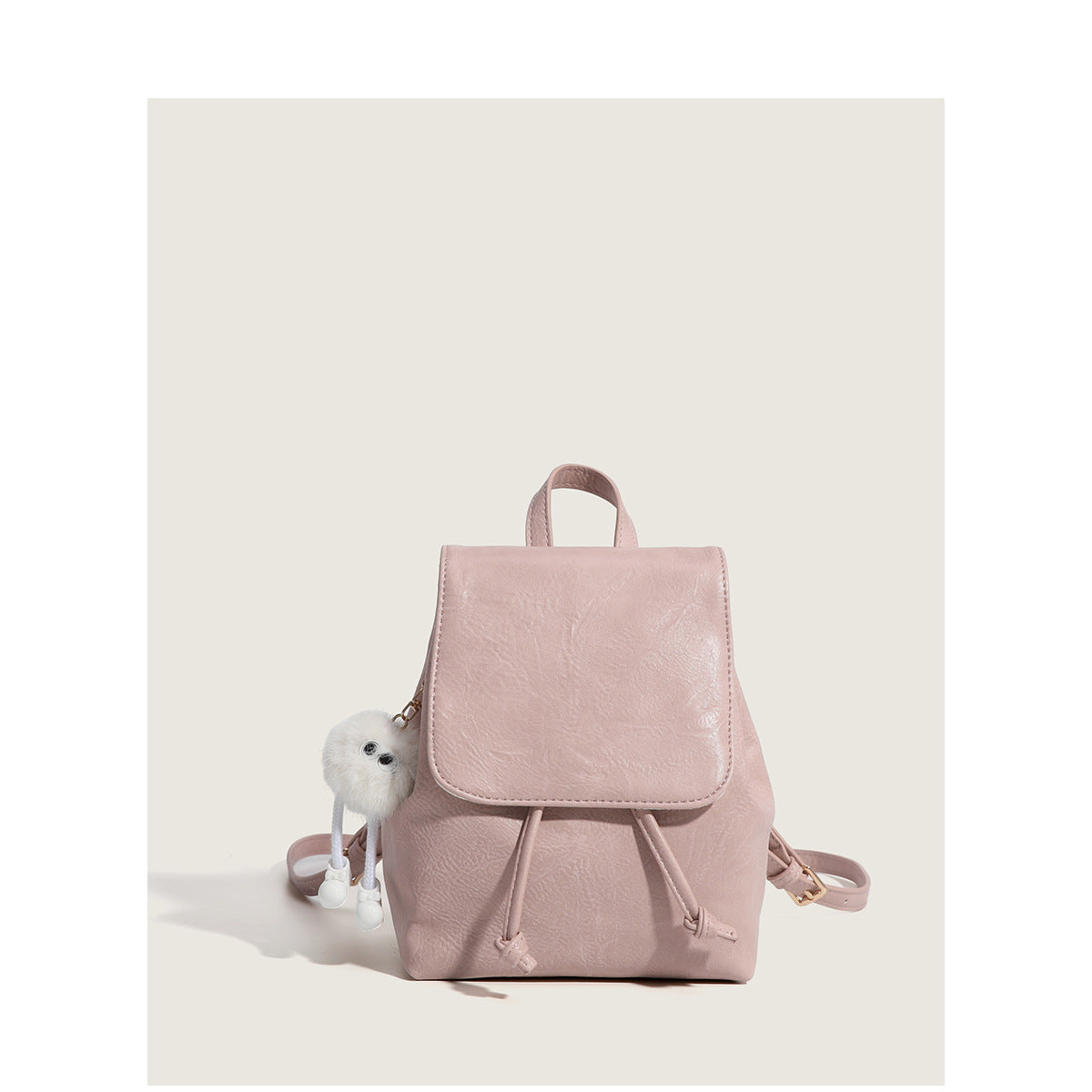 Bags for women 2023 new trendy British high-quality commuting casual versatile one-shoulder solid color backpack tote bag