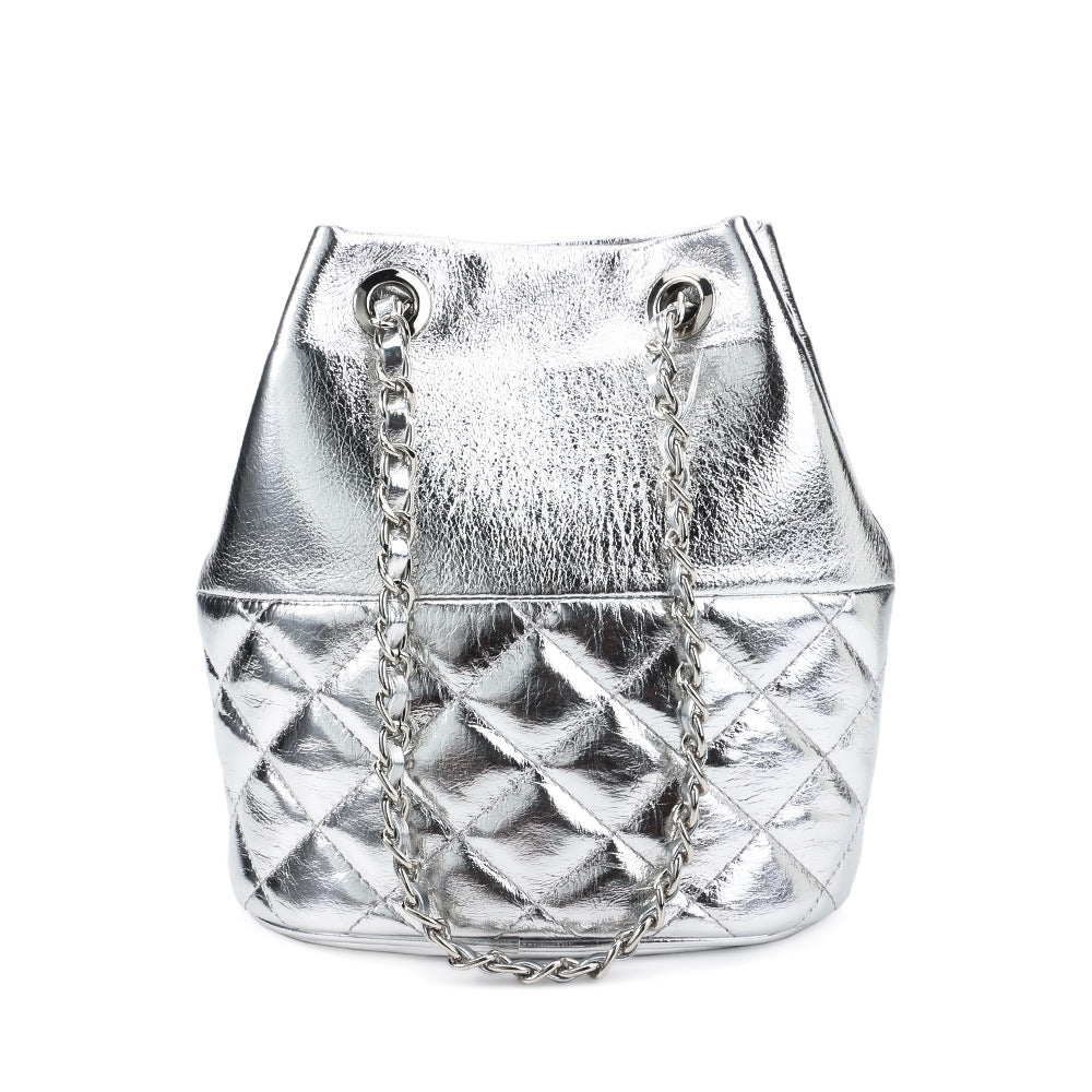 Xiaoxiangfeng rhombus chain bag new casual and versatile armpit bag summer genuine leather design niche crossbody bag for women