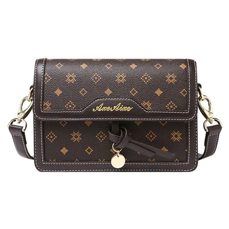 Hong Kong brand women's bags 2021 new style fashionable small square bag atmospheric shoulder bag crossbody bag trend
