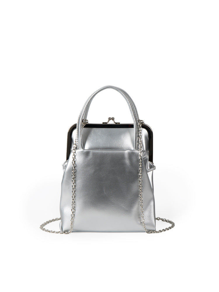 Bags Women's Crossbody Bag 2023 New Japanese and Korean Fashion Simple Clip Bag Niche Versatile High-Quality Textured Mobile Phone Bag