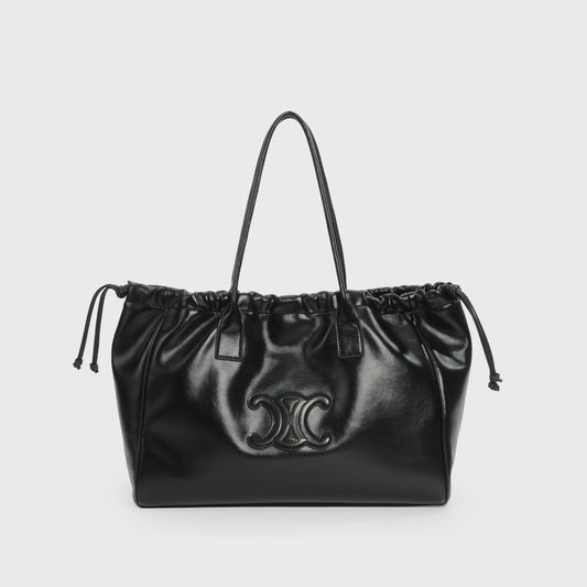 2022 New Arc de Triomphe Genuine Leather Drawstring Bag Large Capacity Tote Bag Armpit Shoulder Bag Portable Womenâs Bag Computer Bag