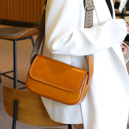 Bags for Women 2023 Autumn and Winter New Crossbody Bags High-Quality Trendy Genuine Leather Small Bags Womenâs Fashion Single Shoulder Small Square Bag