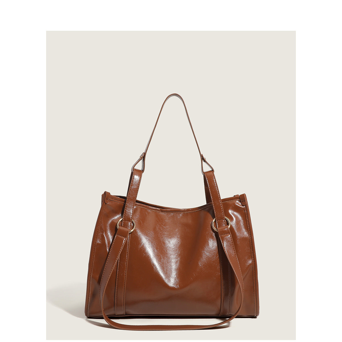 Workingman tote bag for women 2023 new fashion high-end niche retro large-capacity shoulder portable crossbody bag