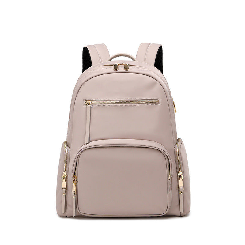 Backpack Women 2023 New Oxford Cloth Computer Waterproof Backpack Fashion Commuting Travel Bag Casual Student School Bag