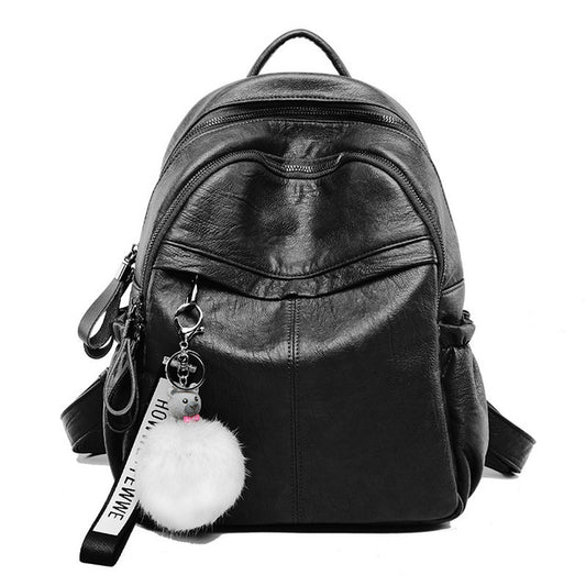 Manufacturer wholesale cowhide women's backpack multifunctional practical backpack fashionable travel backpack genuine leather women's bag