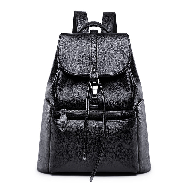 Youthful fashionable backpack for women 2023 summer new Korean version simple and easy to wear anti-theft large-capacity travel backpack