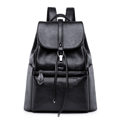 Youthful fashionable backpack for women 2023 summer new Korean version simple and easy to wear anti-theft large-capacity travel backpack