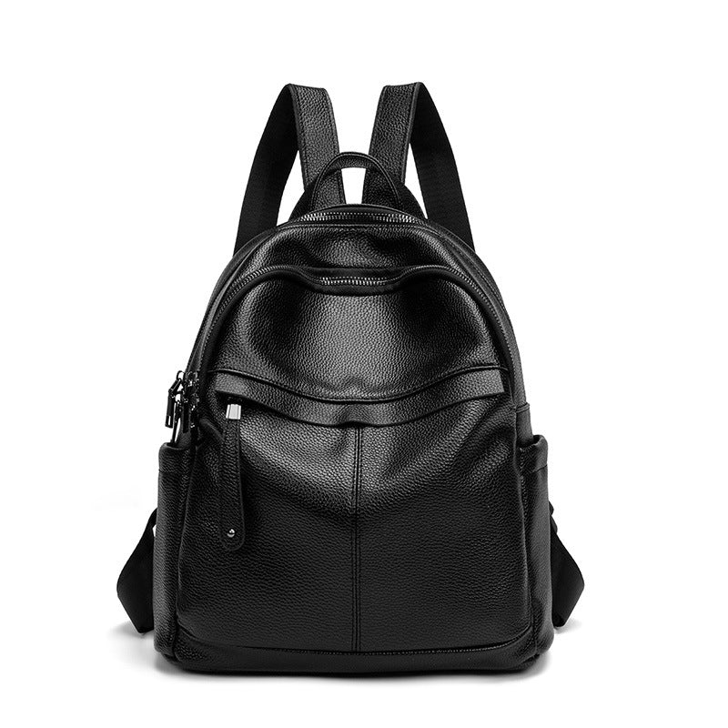 Anti-theft women's backpack, trendy Korean version, easy to wear 2023 spring and summer new large-capacity backpack, casual travel bag, school bag