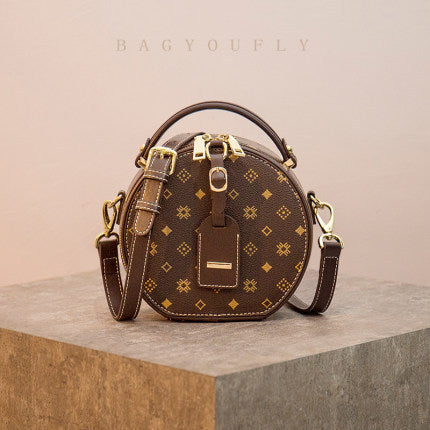 Internet celebrity bags 2022 new trendy and fashionable mini round bags, stylish and versatile round cake crossbody bags, women's bags