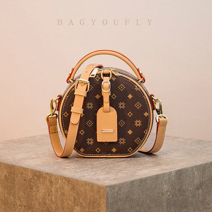 Internet celebrity bags 2022 new trendy and fashionable mini round bags, stylish and versatile round cake crossbody bags, women's bags