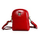 2020 new summer oil wax leather fresh and sweet ladies bag single shoulder cross-body mini rose small backpack mobile phone bag