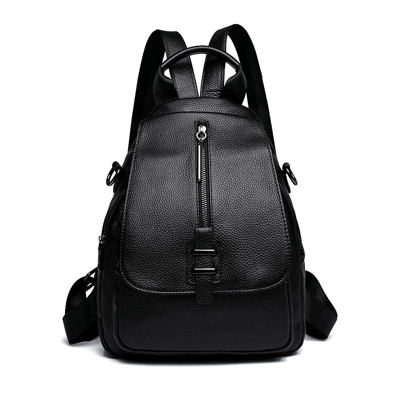 Manufacturer wholesale new cowhide women's backpack, multi-functional and practical backpack, fashionable travel backpack, genuine leather women's bag