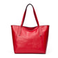 Women's big bag 202 new style genuine leather women's bag candy color large capacity shoulder handheld tote bag ready for delivery