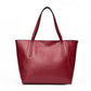 Women's big bag 202 new style genuine leather women's bag candy color large capacity shoulder handheld tote bag ready for delivery