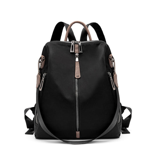 Oxford cloth backpack 2023 new large-capacity fashionable and easy-to-wear dual-use travel and shopping small backpack for fashionable women