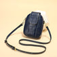 2020 new solid color vertical style women's Korean fashion large-capacity zipper mobile phone bag multi-functional shoulder crossbody bag