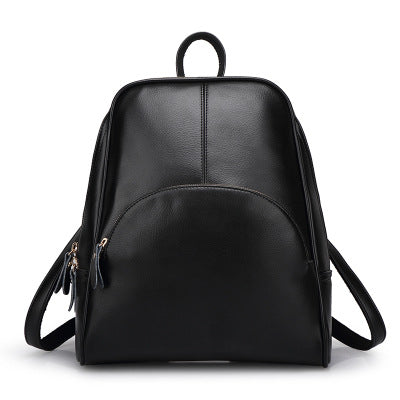 2023 new pu backpack women's bag Korean version trendy fashion casual easy-to-wear backpack women's bag wholesale delivery