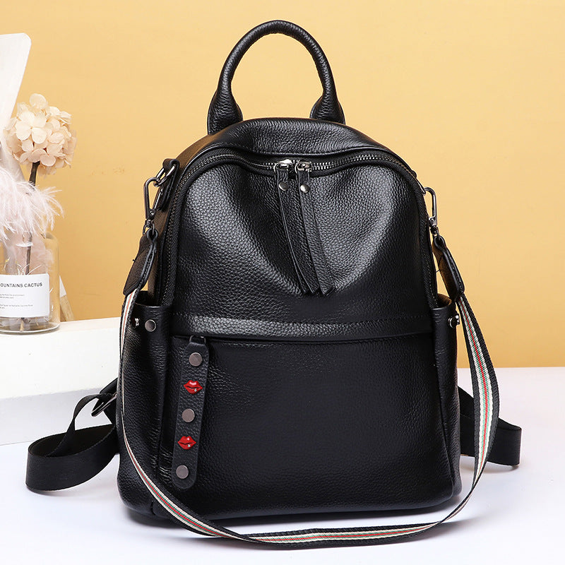 Manufacturer wholesale new cowhide women's backpack multifunctional practical backpack fashionable travel backpack women's bag genuine leather