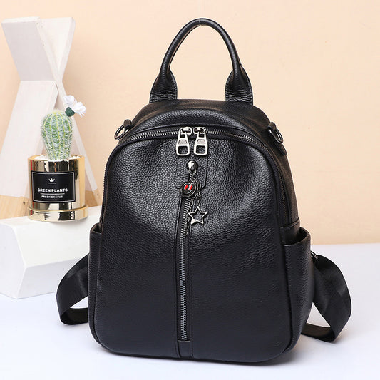 Manufacturer wholesale new cowhide women's backpack multifunctional practical backpack fashionable travel backpack women's bag genuine leather