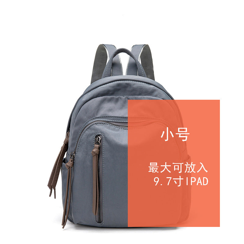 Oxford cloth backpack for women 2023 new anti-theft backpack easy to wear school bag lightweight large capacity casual travel bag trendy