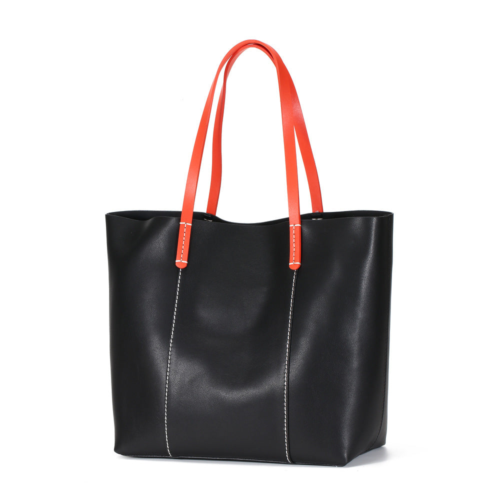 Bags for women 2023 new European and American large-capacity tote tote bag, versatile handbag, commuter shoulder bag