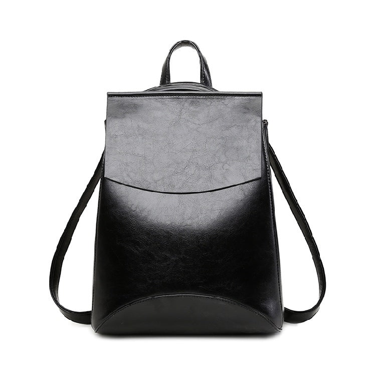 Manufacturer wholesale women's genuine leather backpack 2020 new Korean style college style multi-functional casual cowhide women's backpack