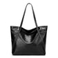 Guangzhou bag women's foreign trade new tote bag women's large capacity handbag oil wax leather soft leather simple shopping bag