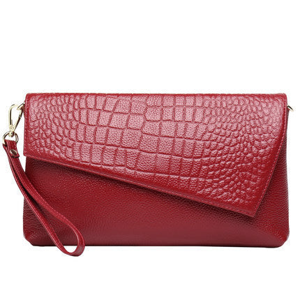 2023 New Shoulder Women's Bag Large Capacity Clutch Bag Crossbody Bag Fashion Clutch Genuine Leather Clutch Bag Women's Wholesale