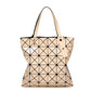 2023 new fashion women's bag sequined geometric rhombus bag trendy shoulder handbag Japanese laser bag