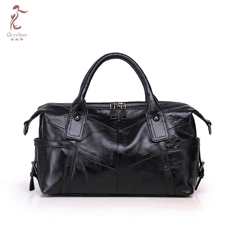 Bags for women Guangzhou bags supply first-layer cowhide women's bags women's shoulder crossbody bag one-piece dropshipping handbag