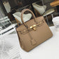 2022 New Genuine Leather Women's Bag Cowhide Lychee Pattern Platinum Bag Handbag Fashion Trend Crossbody Shoulder Bag