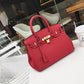 2022 New Genuine Leather Women's Bag Cowhide Lychee Pattern Platinum Bag Handbag Fashion Trend Crossbody Shoulder Bag