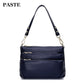 2023 spring and summer new style genuine leather women's bag with multiple zipper compartments, shoulder crossbody bag, first-layer cowhide handbag, trendy 2006