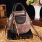 2021 Spring New Genuine Leather Women's Bag Fashion Trendy Ring Handbag One Piece Factory Direct Sales