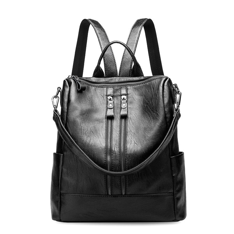 Wholesale backpack cross-border new style European and American fashion genuine leather women's bag travel Amazon mommy bag foreign trade backpack