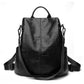 Backpack for women 2023 new style Korean version personalized student street anti-theft school bag easy to wear fashionable casual soft leather backpack