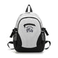 Backpack 2023 Summer New Retro College Style School Bag Junior High School and High School Students Large Capacity Color Matching Backpack Trend