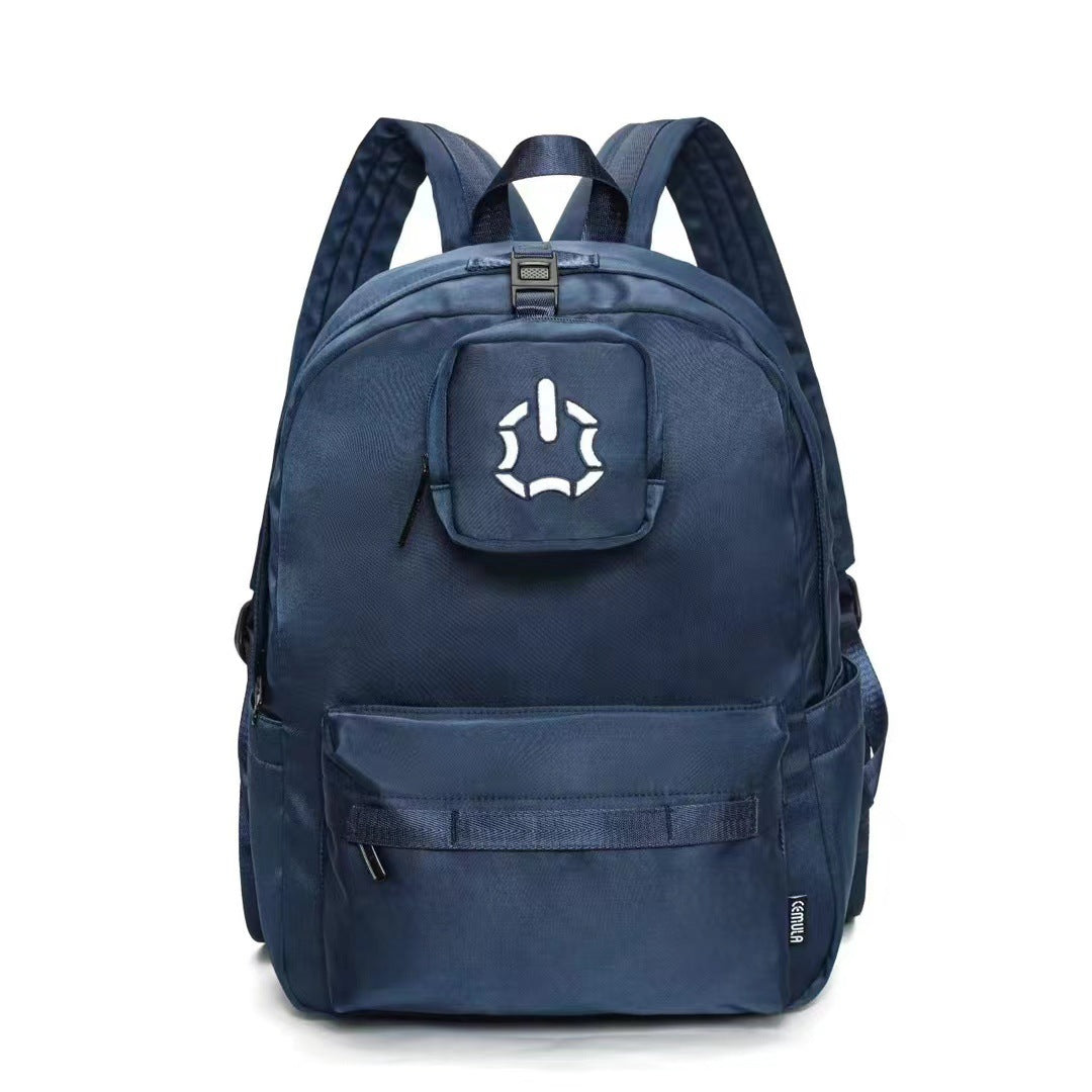 Fashion School Bag Travel Bag 2023 Summer New Fashion Commuting Student Unisex Tarpaulin Backpack Bag