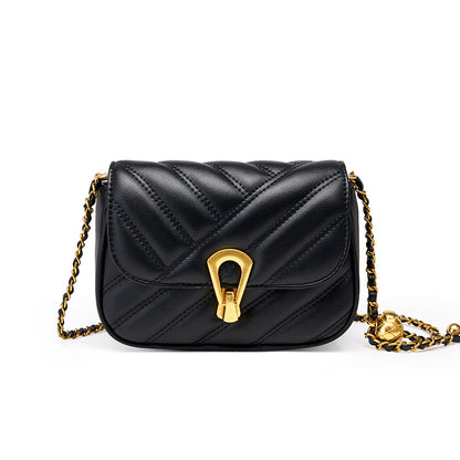 Bags 2022 New Style Bags Women’s Bags Chain Crossbody Bag Summer Light Luxury Genuine Leather Armpit Bag Mini Small Bag