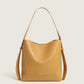 Casual large-capacity armpit bag 2023 new women's bag simple solid color tote bag versatile bucket bag shoulder bag