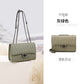 Scarecrow genuine leather bag new style 2019 rhombus chain bag women's small fragrant shoulder summer bag women's bag crossbody bag