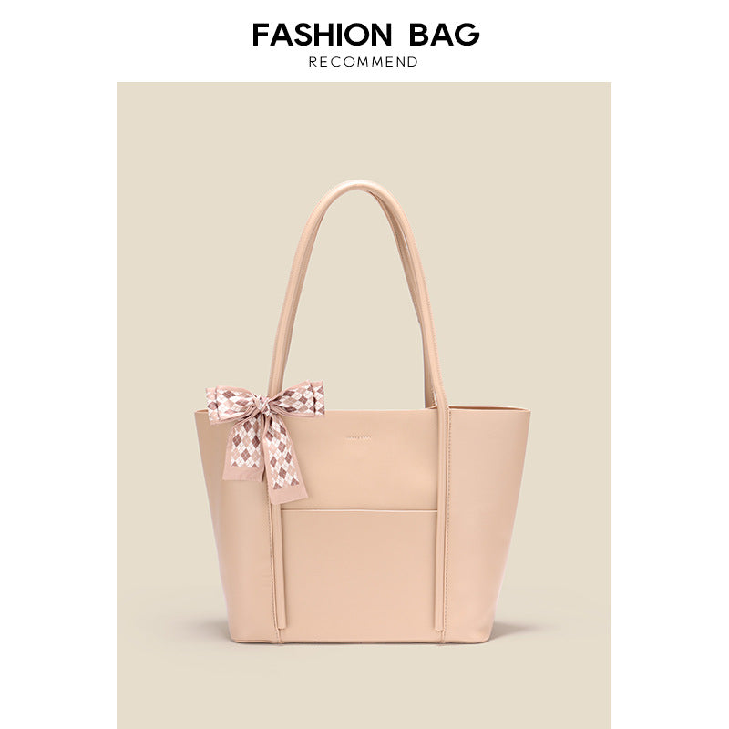 2023 autumn and winter universal women's bag PU large-capacity tote bag mother bag fashionable and high-end