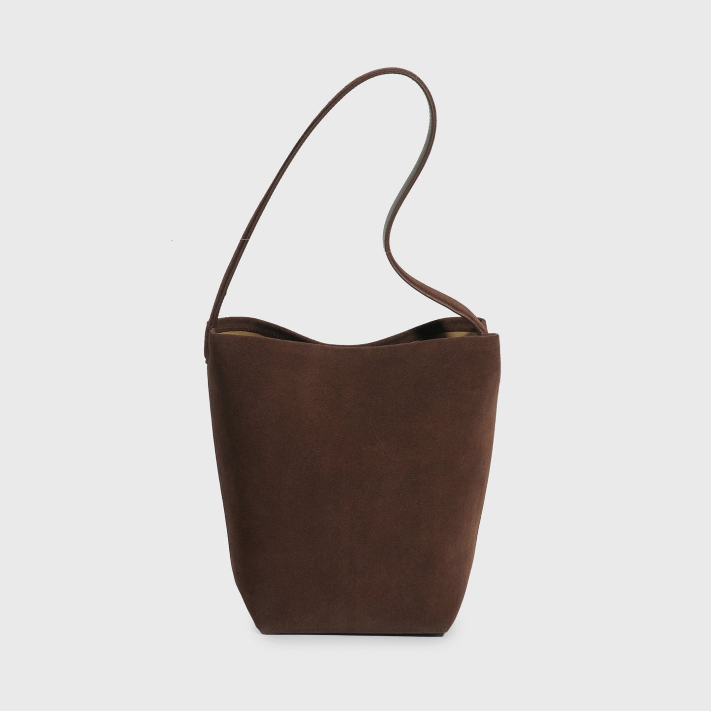 The Row Bucket Bag Large Capacity Suede Shoulder Bag Lazy Style Underarm Bag High-end Leather Tote Bag Women