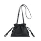 Genuine leather women's bag summer new niche design cloud pleated bag high-end casual fashion soft cowhide crossbody bag