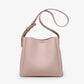 Bucket bag women's bag 2023 new versatile soft leather shoulder bag, high-end crossbody bag, soft leather commuter tote bag