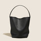 Genuine leather women's bag 2023 new soft leather bucket bag large capacity high-end shopping bag commuter shoulder bag crossbody bag