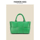 2023 new summer woven commuter tote bag, high-end texture, versatile large-capacity portable shoulder crossbody bag